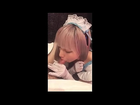 ❤️ Японски идол [mayuka], костюм на френска прислужница, част 1, свирка и дрънкане с лосион ️❌ Ебане видео в bg.basseyn-vsem.ru ❤